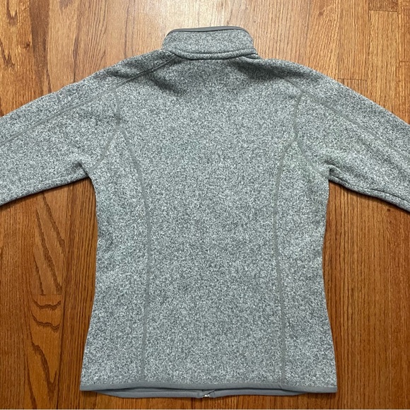 Patagonia Better Sweater Fleece Full Zip Jacket in Birch Grey White size M - Picture 9 of 16
